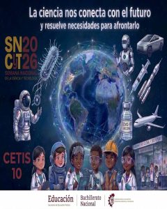 Flyer del CETIS 10 para la Semana de la Ciencia y la Tecnología 2026